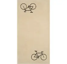 Cawö Velo Fahrrad 6298 Douchelaken beige 70x140
