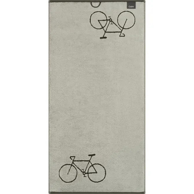 Cawö Velo Fahrrad 6298 Douchelaken basalt 70x140