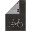 Cawö Cawö Postcard Towels 100 Gastendoekje Fahrrad / basalt 30x50
