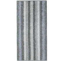 Cawö Unique Streifen 944 handdoek 50x100 Anthrazit