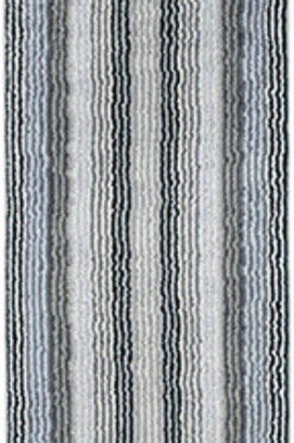 Cawö Unique Streifen 944 handdoek 50x100 Anthrazit