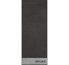 CAWÖ Fitness- & Gym-Handdoek Sport 6290 Fitnesstuch metal 50x130