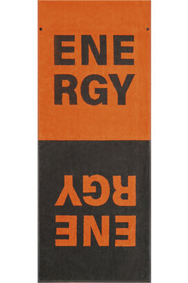 CAWÖ Fitness- & Gym-Handdoek Energy 6294 Fitnesstuch orange 50x130