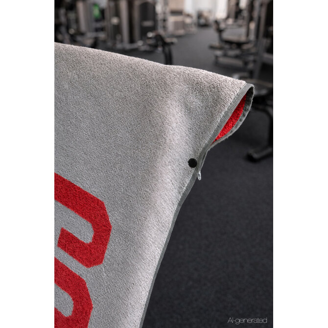 CAWÖ Fitness- & Gym-Handdoek Fitness 6289 Fitnesstuch red 50x130