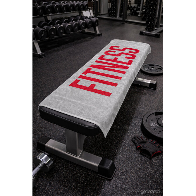 CAWÖ Fitness- & Gym-Handdoek Fitness 6289 Fitnesstuch red 50x130