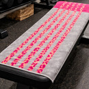 Cawö CAWÖ Fitness- & Gym-Handdoek Leo Stripe 6291 Fitnesstuch vibrant pink 50x130