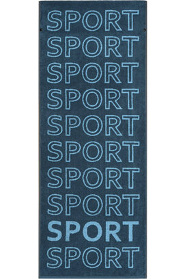 CAWÖ Fitness- & Gym-Handdoek Sport 6292 Fitnesstuch artic 50x130