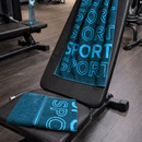 Cawö CAWÖ Fitness- & Gym-Handdoek Sport 6292 Fitnesstuch artic 50x130