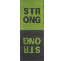 CAWÖ Fitness- & Gym-Handdoek Strong 6295 Fitnesstuch lime 50x130