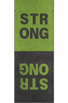 CAWÖ Fitness- & Gym-Handdoek Strong 6295 Fitnesstuch lime 50x130