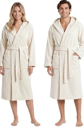 Morgenstern Jules badjas Creme L