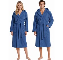Morgenstern Jules badjas Jeansblau M