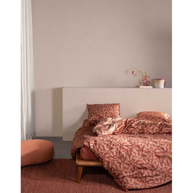 Essenza Clea kussensloop 60x70 Terracotta