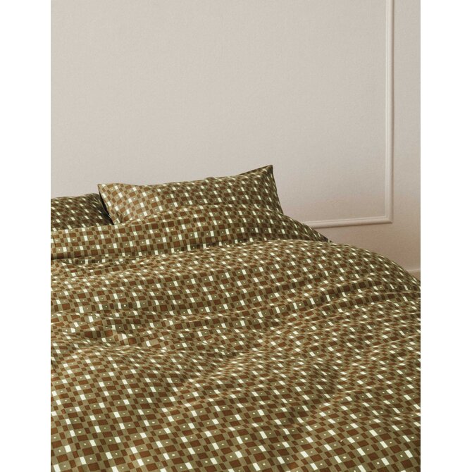 Marc O'Polo Lida Dekbedovertrek Smooth sage 140x200/220
