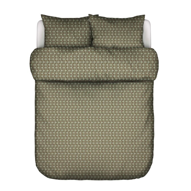 Marc O'Polo Lida Dekbedovertrek Smooth sage 140x200/220