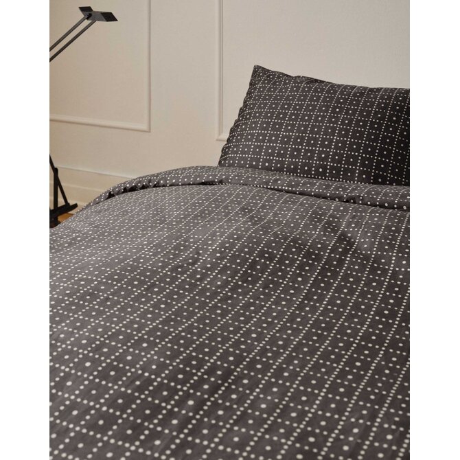 Marc O'Polo Suni Dekbedovertrek Anthracite 240x200/220