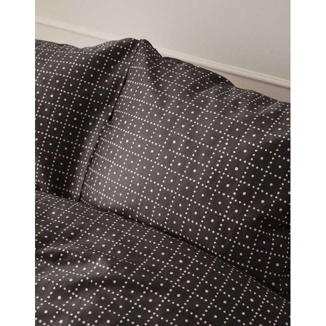 Marc O'Polo Suni Dekbedovertrek Anthracite 240x200/220