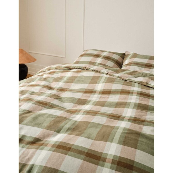 Marc O'Polo Ragnar Dekbedovertrek Smooth sage 140x200/220