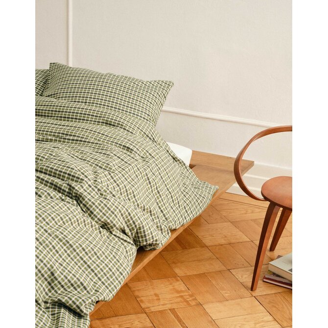 Marc O'Polo Ailo Dekbedovertrek Fern green 260x200/220