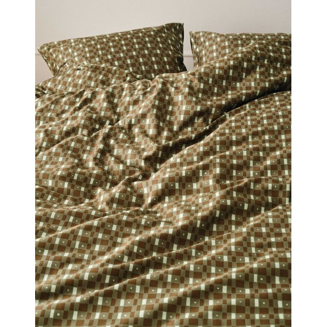 Marc O'Polo Lida Dekbedovertrek Smooth sage 260x200/220