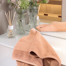 Cawö Cawö The Luxury Uni 5000 Handdoek sienna 50x100