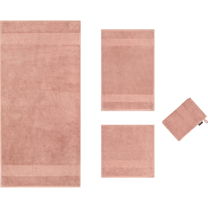 Cawö The Luxury Uni 5000 Gezichtsdoekje sienna 30x30