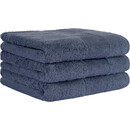 Cawö Cawö The Luxury Uni 5000 Douchelaken nachtblauw 80x150