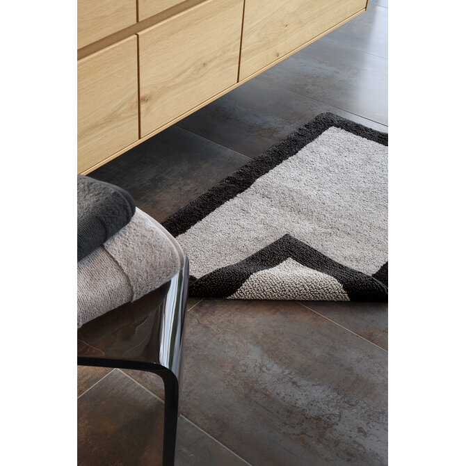 CAWÖ Home Badmat Frame 1010 metal/anthrazit 60x100