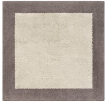 CAWÖ Home Badmat Frame 1010 travertin/graphit 60x60