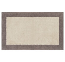 CAWÖ Home Badmat Frame 1010 travertin/graphit 70x120