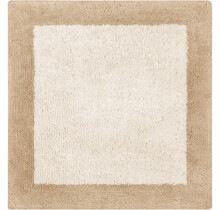 CAWÖ Home Badmat Frame 1010 natuur/beige 60x60