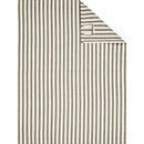 Cawö Cawö Linen Classics Streifen Theedoek 537 metal 50x70