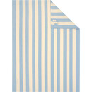 Cawö Cawö Prints & Stripes Streifen Theedoek 546 blauw/natuur 50x70