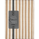 Cawö Cawö Linen Classics Streifen Theedoek 537 natuur 50x70