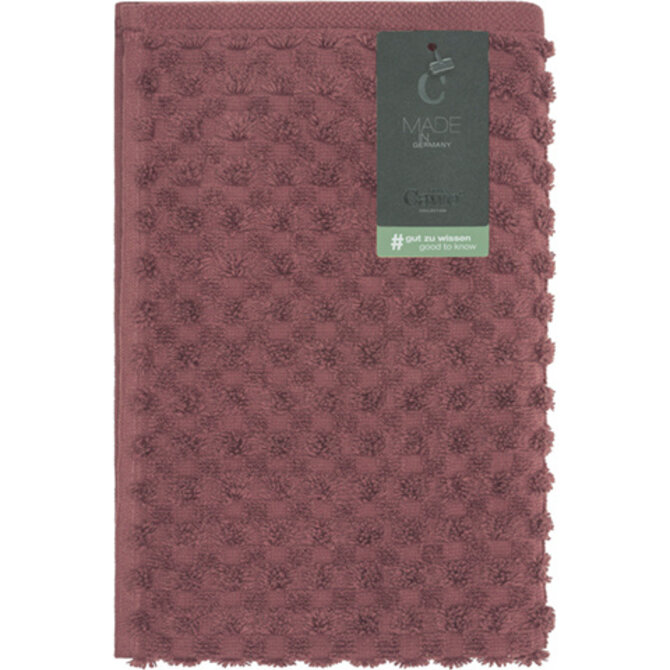 Cawö Pro Cuisine Uni Keukenhanddoek 520 burgundy 50x50