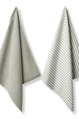 Vandyck Pure Kitchen salie set handdoek + theedoek 60x60