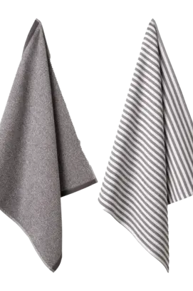 Vandyck Pure Kitchen handdoek + theedoek 60x60 Espresso set