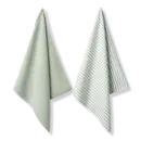 Vandyck Vandyck Pure Kitchen smokegreen set handdoek + theedoek 60x60