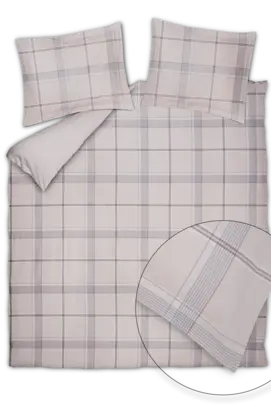 Vandyck Flanel Highland stone Kussensloop (60x70)