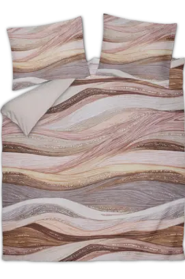 Vandyck Dekbedovertrek Flowfield rosedawn 240x200/220