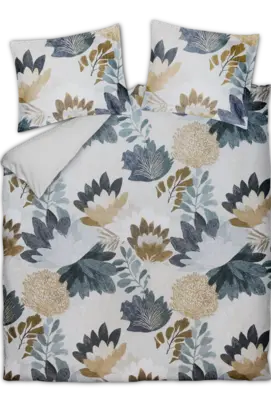 Vandyck Dekbedovertrek Organic Glow Bs fadeddenim 260x240
