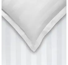 Vandyck Dekbedovertrek Purity 94 Stripe 600Ct white 200x200/220
