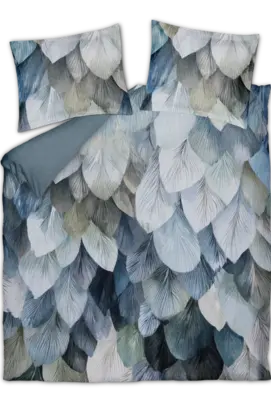 Vandyck Dawnpetal fadeddenim Kussensloop (60x70)