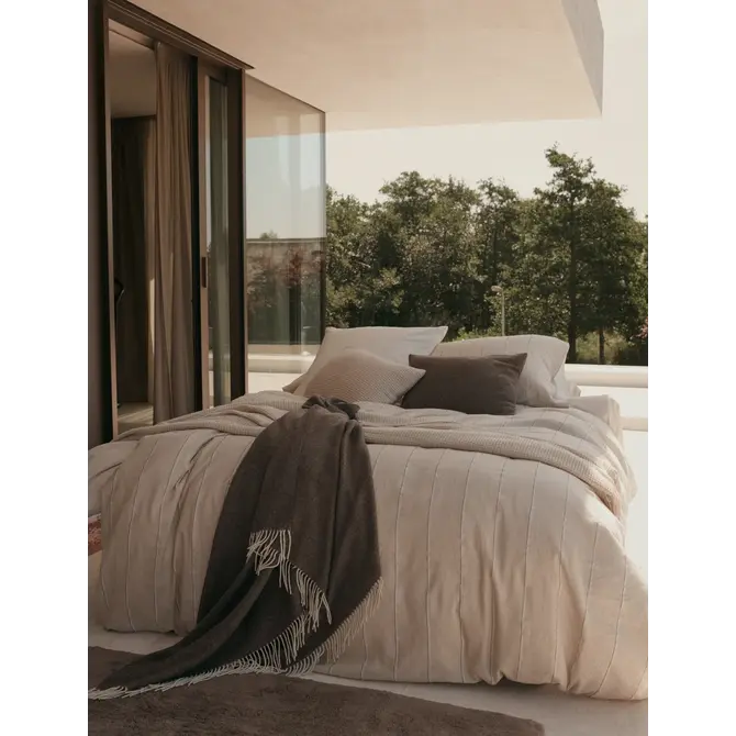 Vandyck Pure Linea stone Kussensloop (60x70)