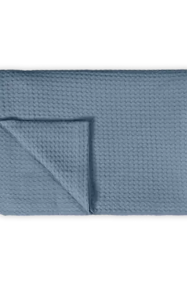 Vandyck Home Pique fadeddenim Bedsprei 160x250
