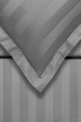 Vandyck Dekbedovertrek Purity 86 Stripe grey 140x200/220