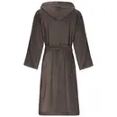 Cawö Cawö Home Heren Badjas met Capuchon 829 pepper L