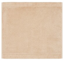 Cawö Lifestyle Uni 7007 Gezichtsdoekje camel 30x30