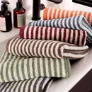 Cawö Cawö Club Ringel 6300 Washandjes pepper 16x22