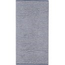 Cawö Cawö Club Ringel 6300 Handdoek midnight 50x100